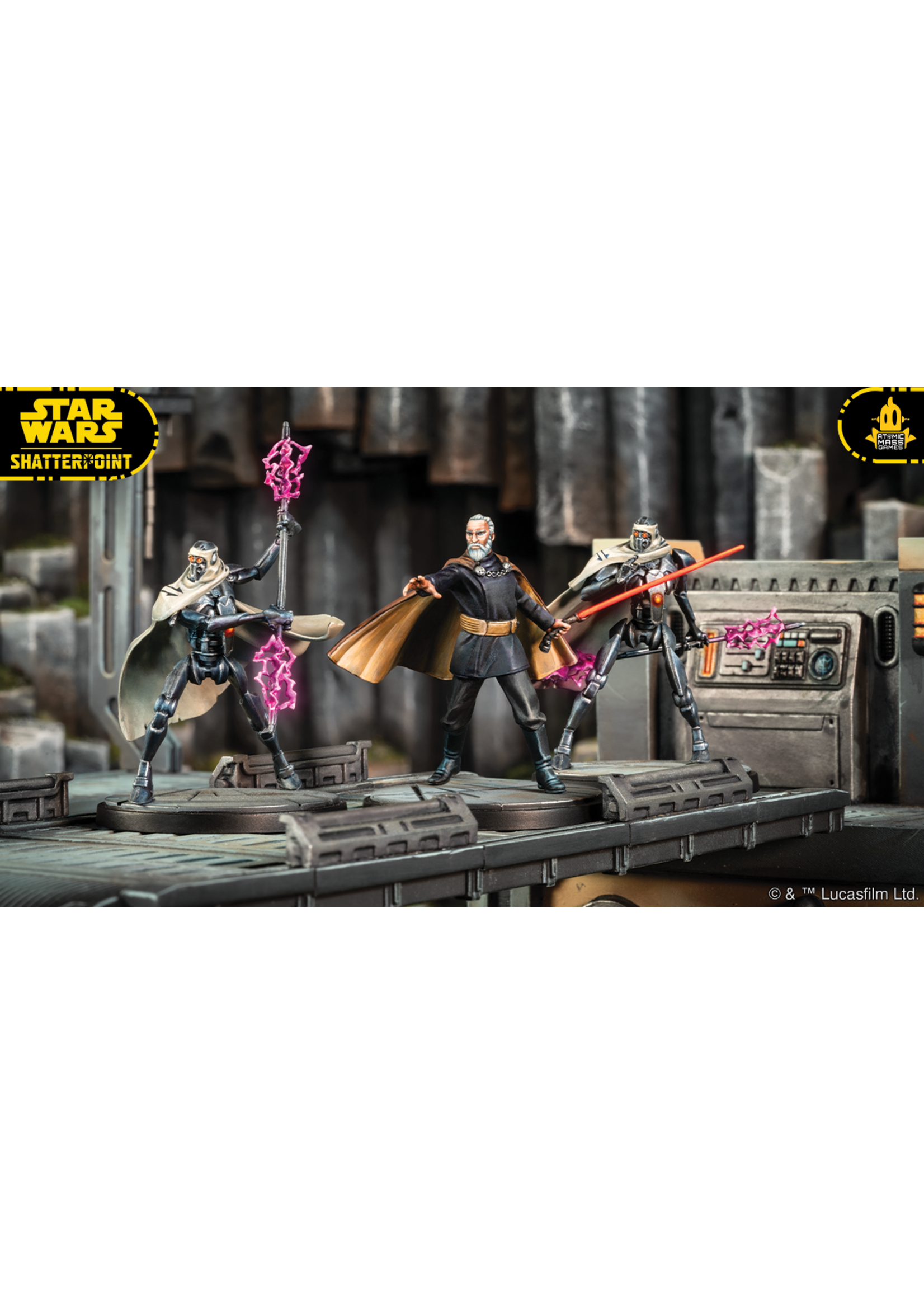 Star Wars Shatterpoint Star Wars: Shatterpoint - Twice the Pride: Count Dooku Squad Pack