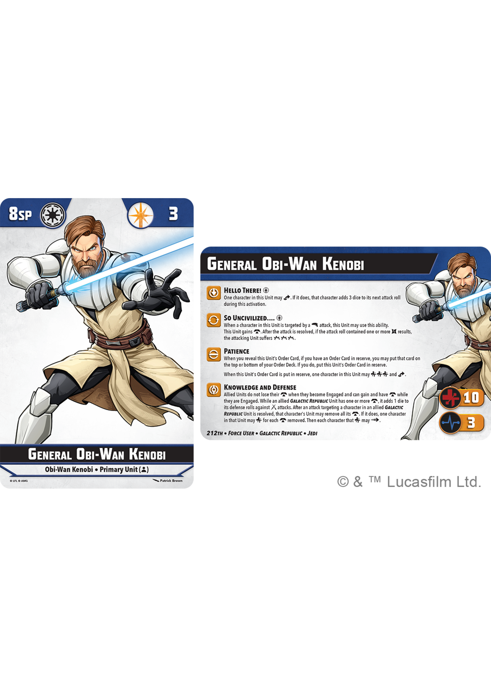 Star Wars Shatterpoint Star Wars: Shatterpoint - Hello There: General Obi-Wan Kenobi Squad Pack