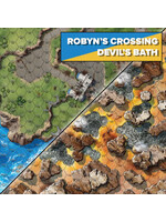 Battletech Battletech: Battle Mat -Tukayyid Robyns Crossing / Devils Bath