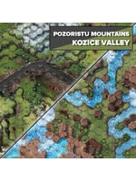 Battletech Battletech: Battle Mat -Tukayyid Pozoristu Mountains / Kozice Valley
