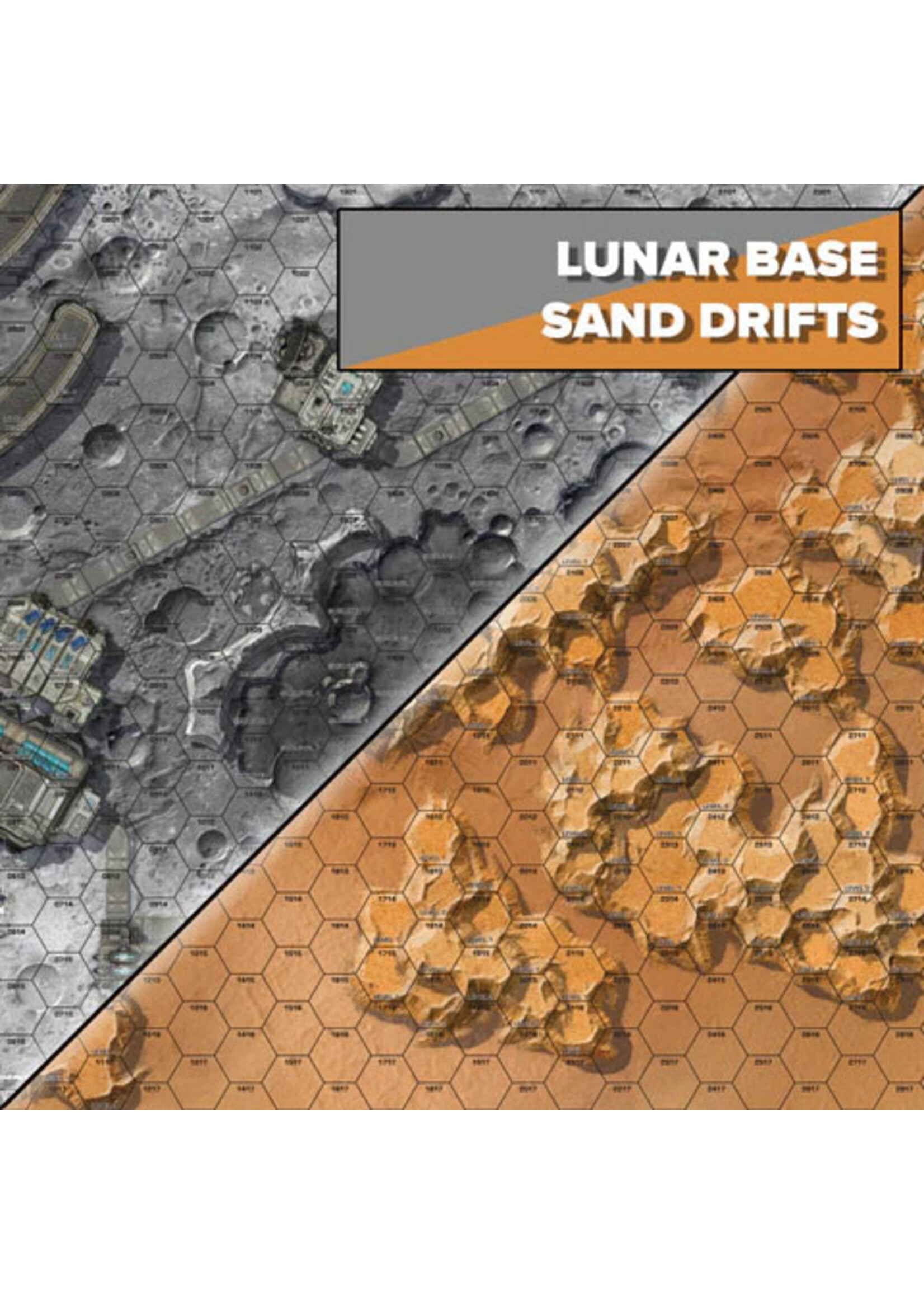 Battletech Battletech: Battle Mat - Alien Worlds Lunar Base / Sand Drift