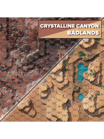 Battletech Battletech: Battle Mat - Alien Worlds Crystalline Canyon / Badlands