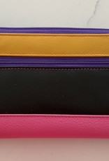 Long RFID Leather Wallet