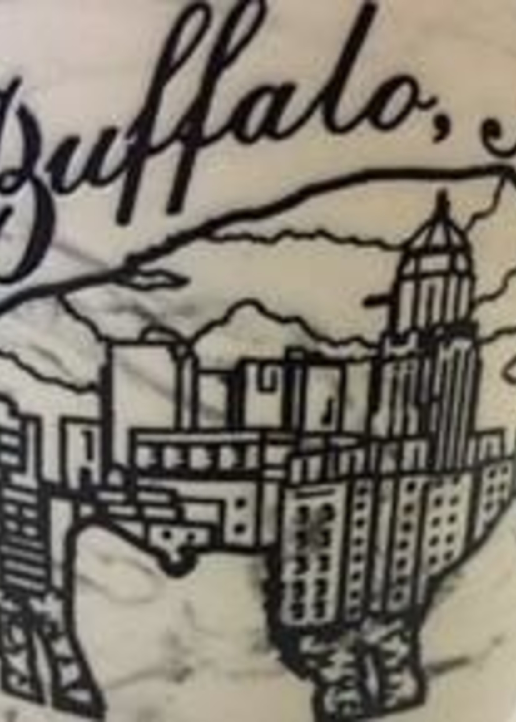 BUFFALO ETCHED MARBLE MUG - BLACK