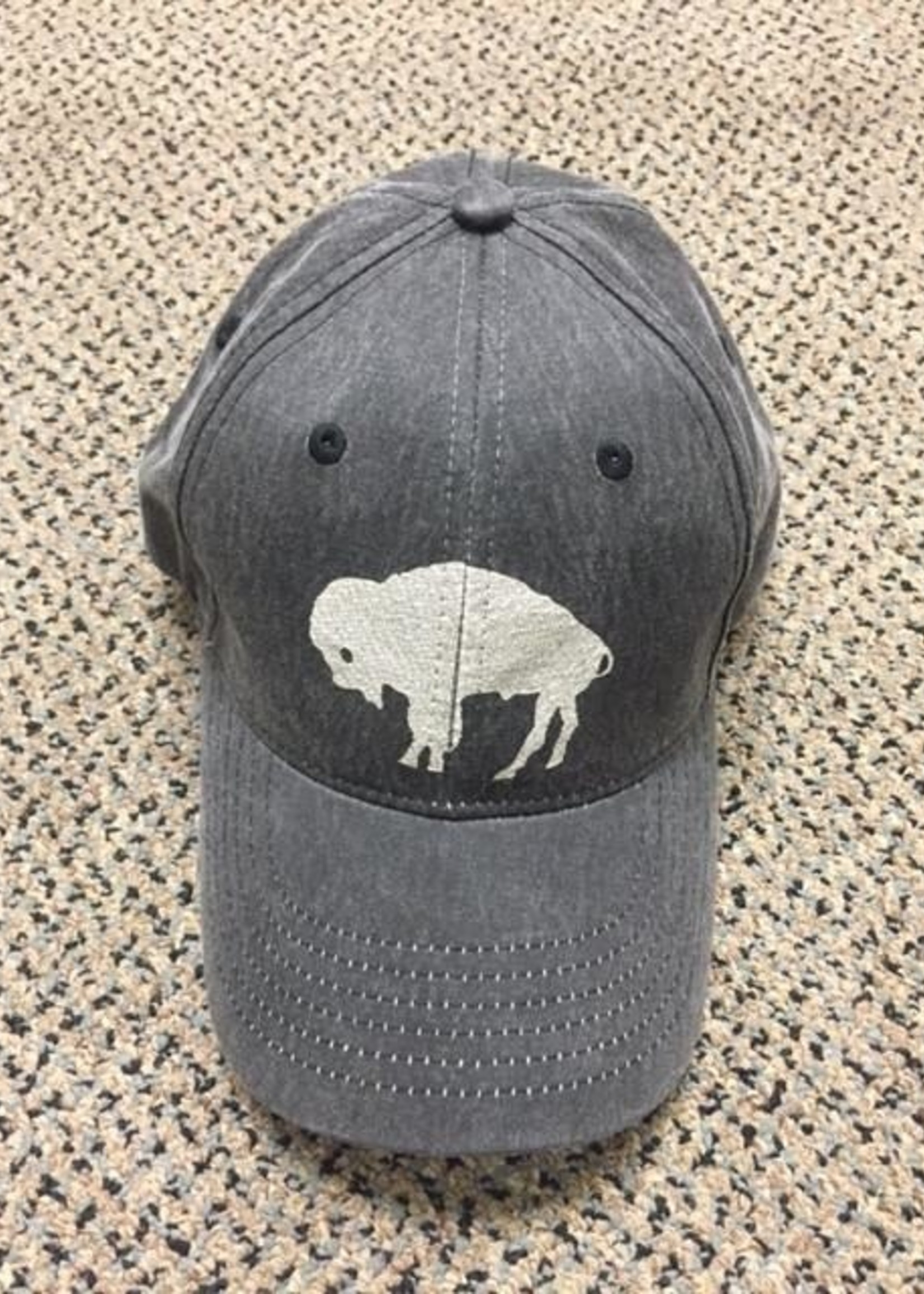 Buffalo Baseball Cap Dark Laser Grey