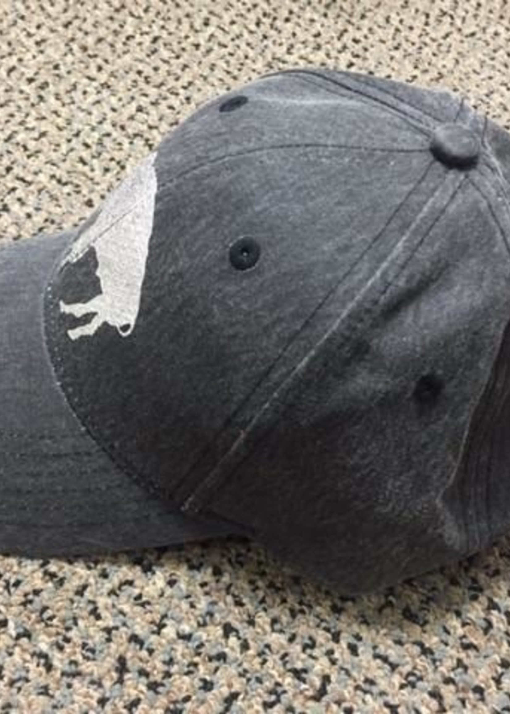 Buffalo Baseball Cap Dark Laser Grey