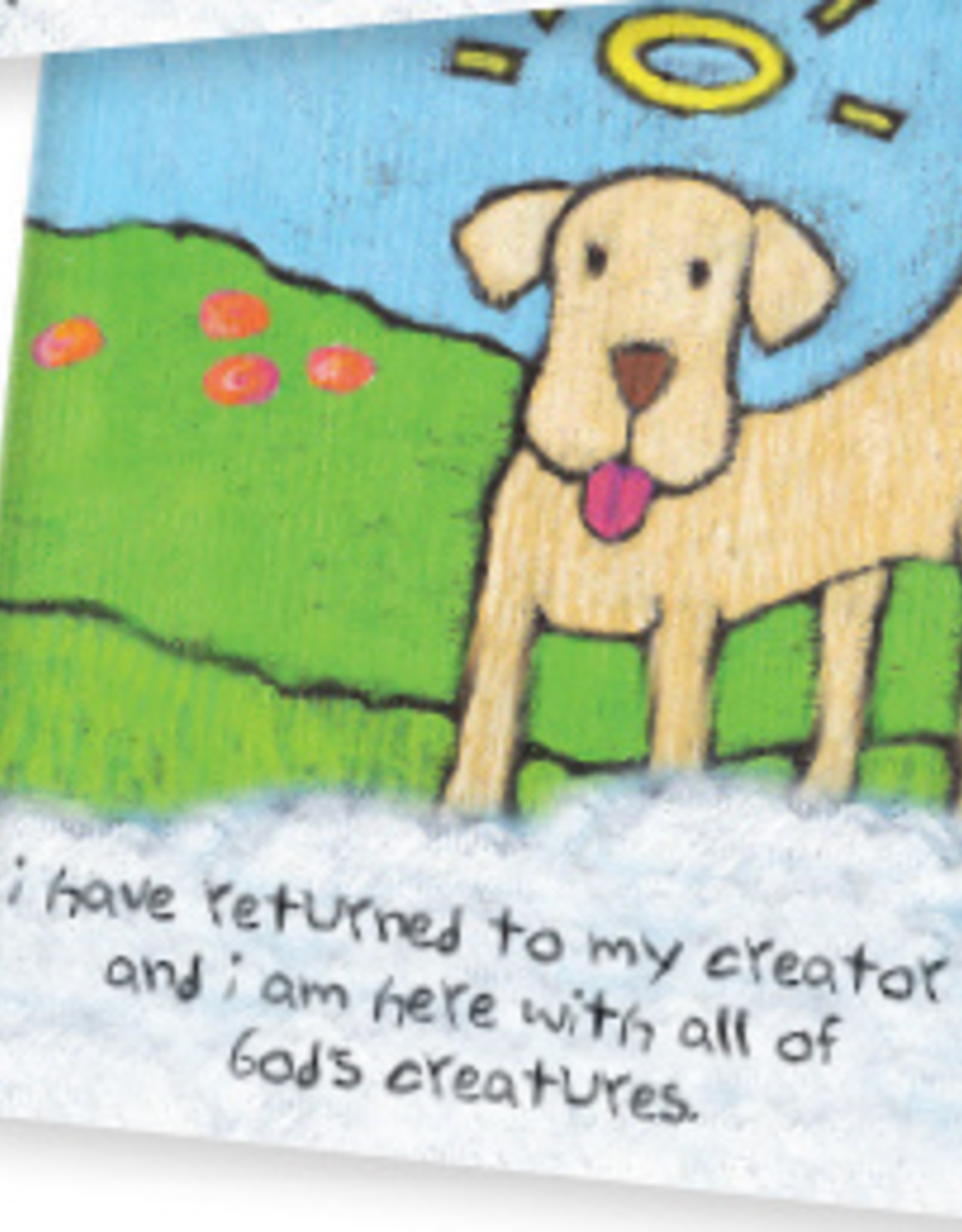 All Dogs Go To Heaven Greeting Card