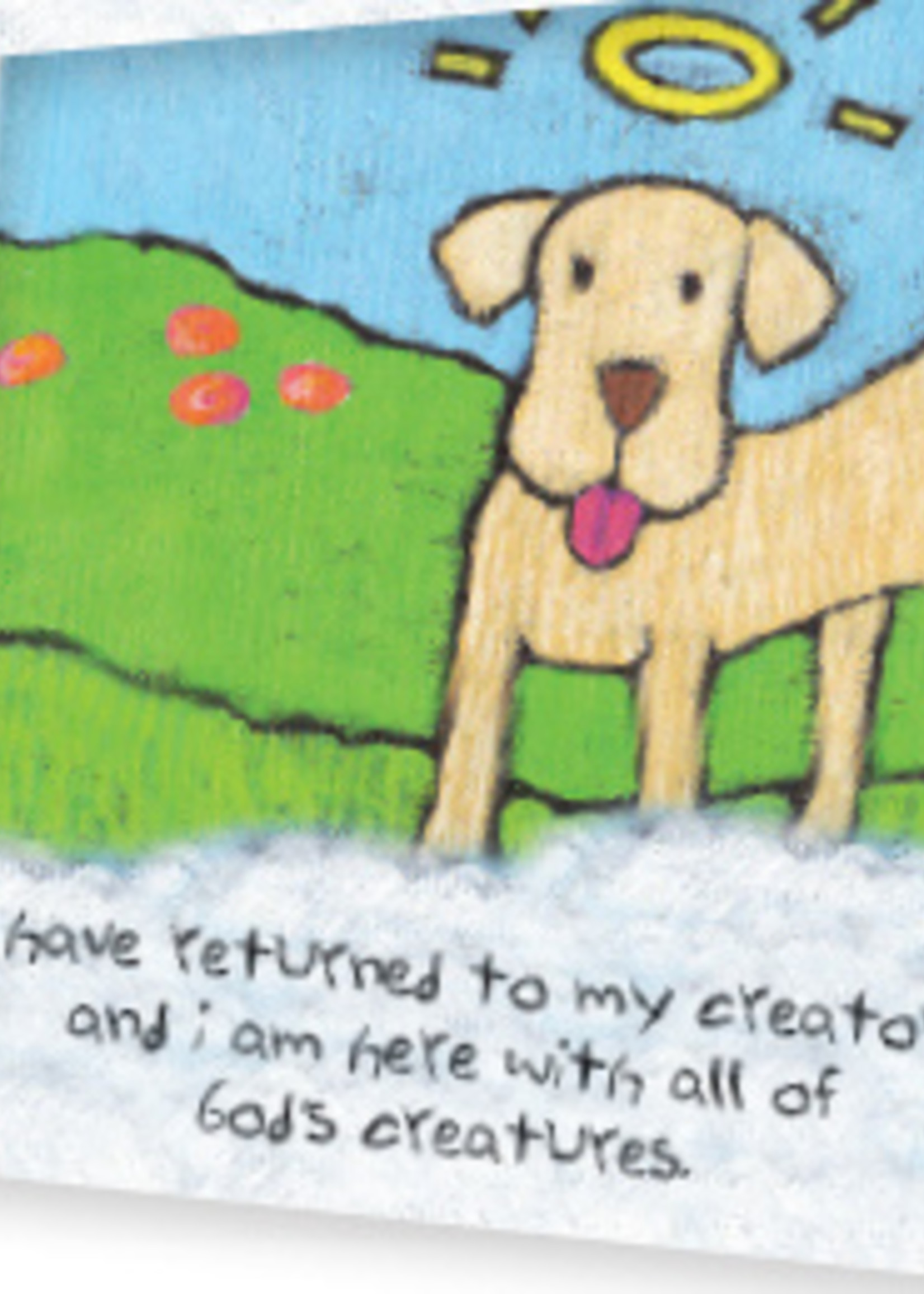 All Dogs Go To Heaven Greeting Card