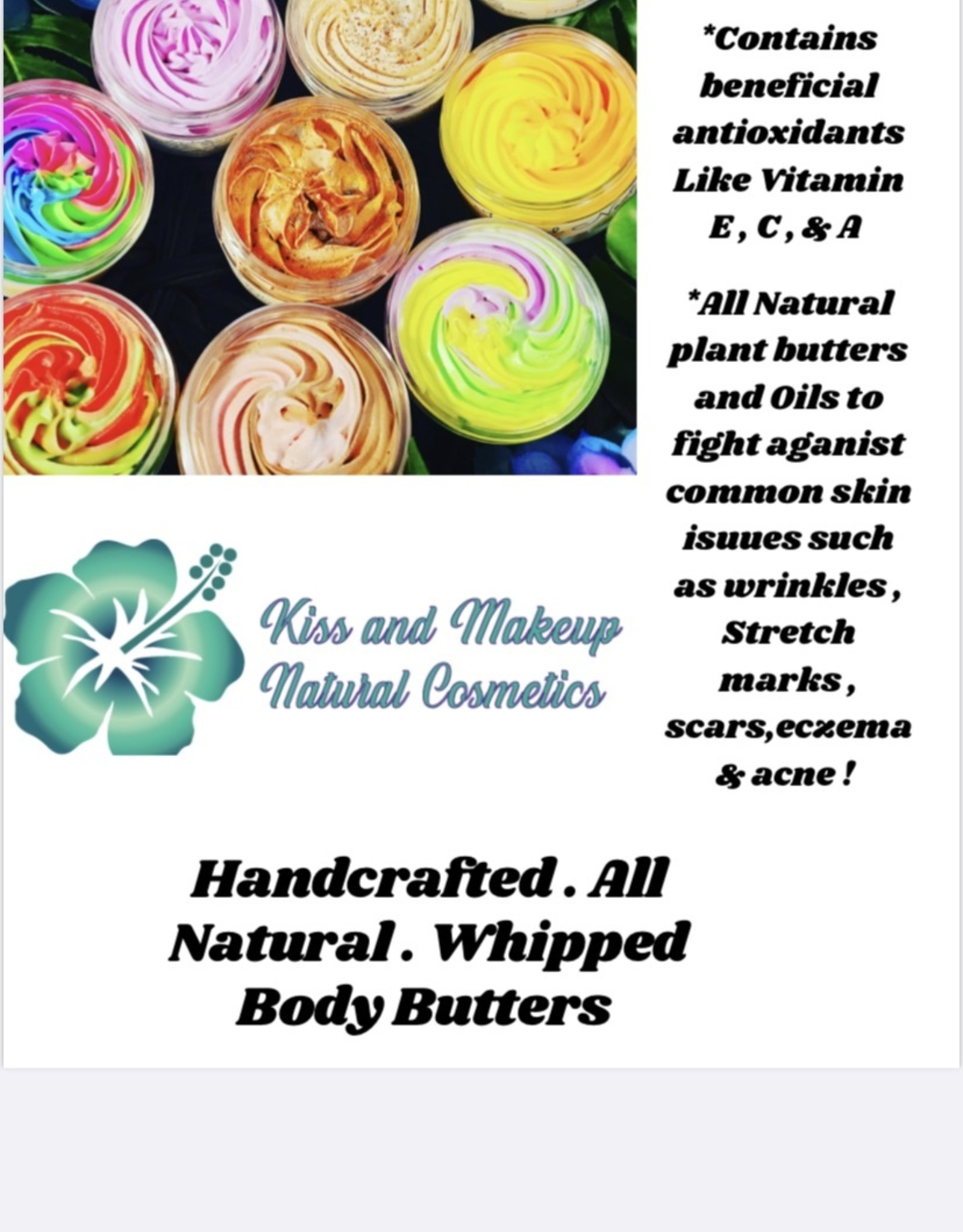 Whipped Body Butter-4oz Chocolate Souffle