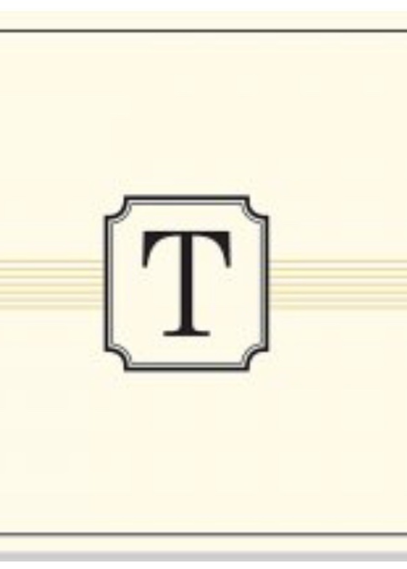 PETER PAUPER MONOGRAM INITIAL NOTECARDS L-W | CARDSMART IN BUFFALO, NY -  CardSmart Greetings