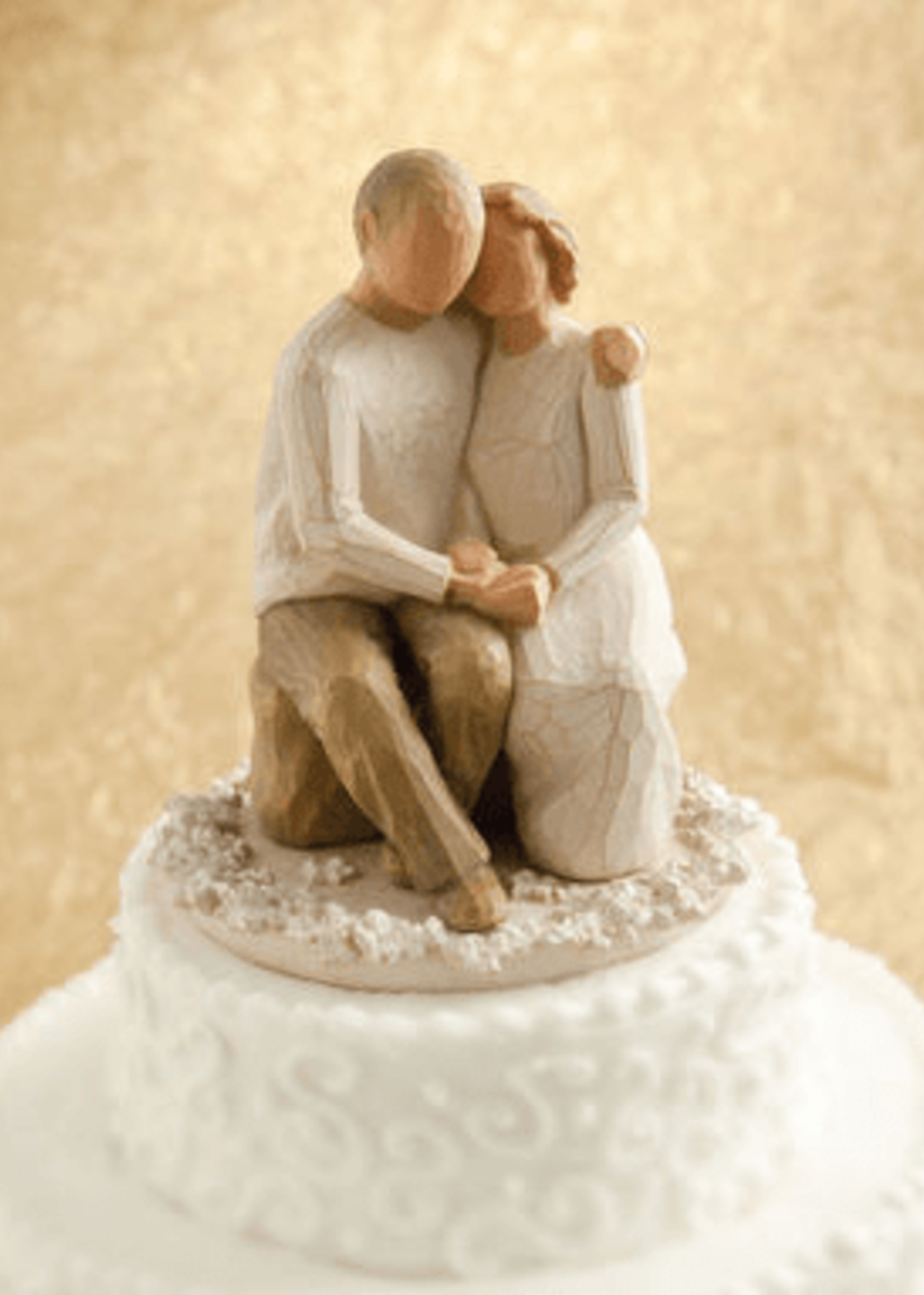 WILLOW TREE WILLOW TREE ANNIVERSARY CAKE TOPPER