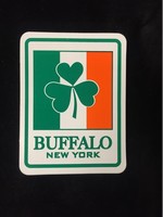 BUFFALO, NY IRISH BUMPERS STICKER