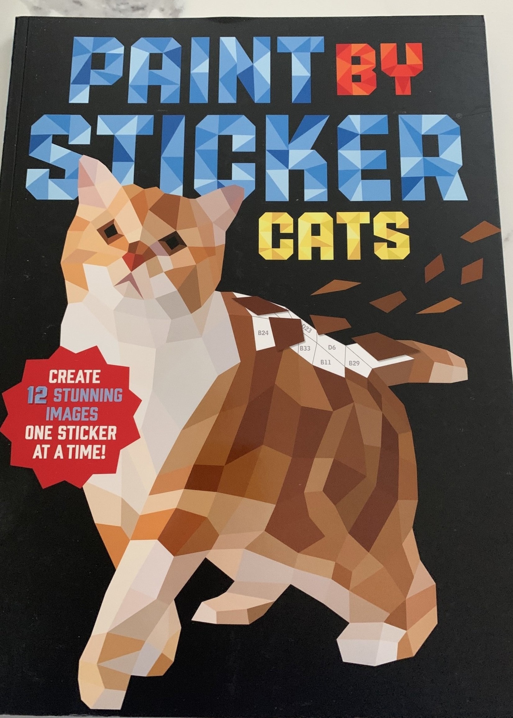 Paint by Sticker Book: Cats