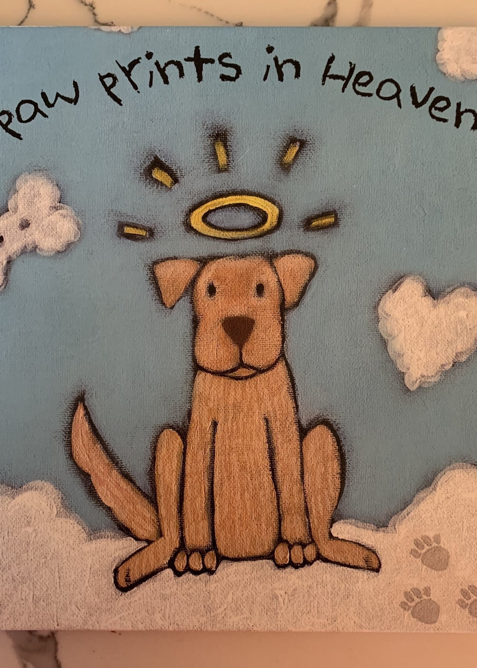 Paw Prints in Heaven Book