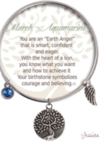 EARTH ANGEL BRACELET - MARCH: AQUAMARINE