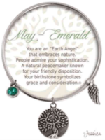 EARTH ANGEL BRACELET - MAY: EMERALD