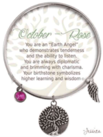 EARTH ANGEL BRACELET - OCTOBER: ROSE