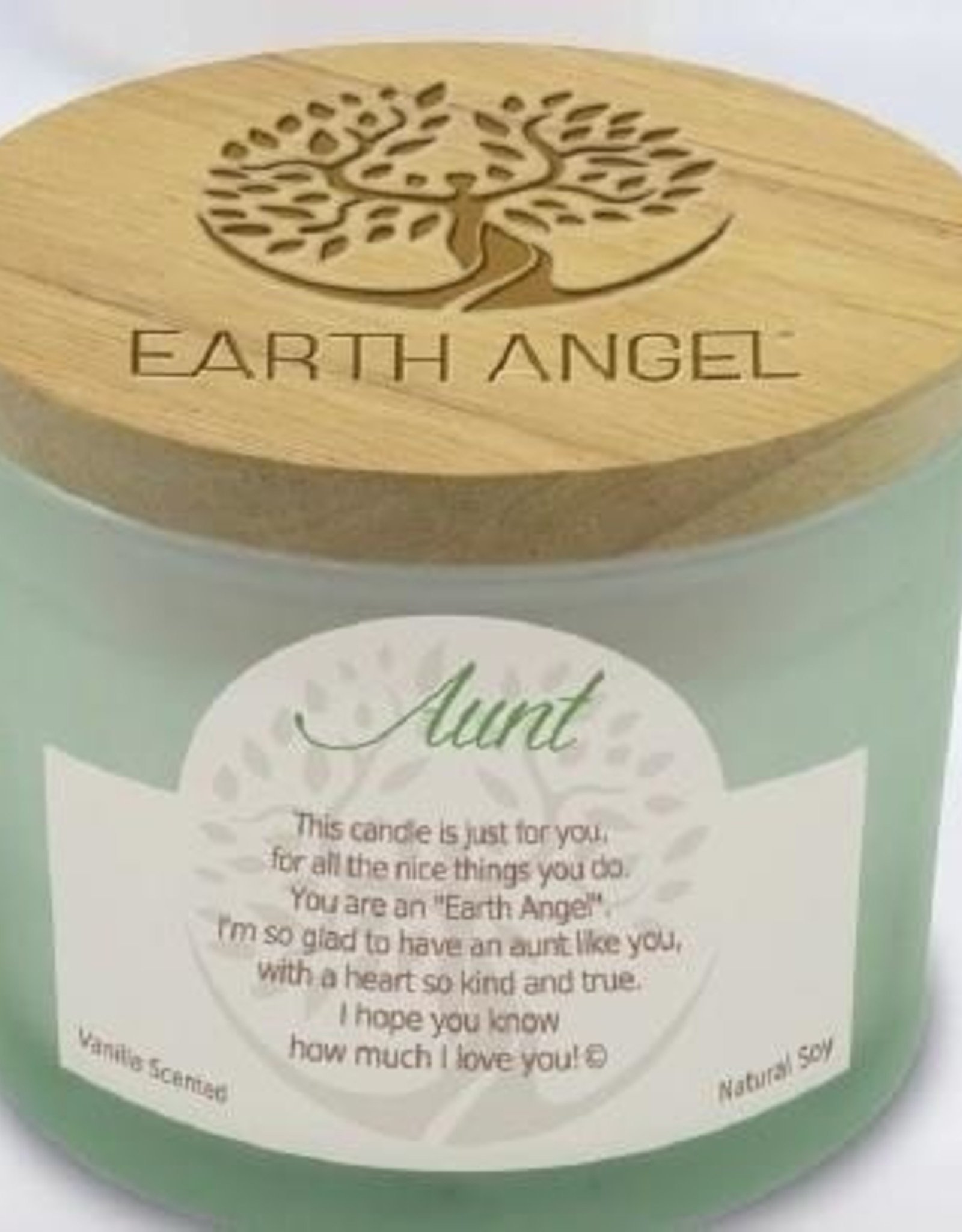 Earth Angel Candle - Aunt