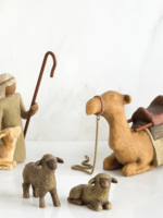 WILLOW TREE SHEPHERD & STABLE ANIMALS