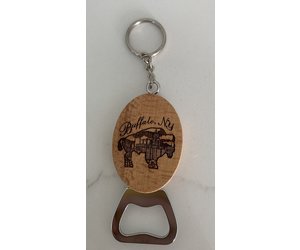 Buffalo Bills Bottle opener. Laser engraved.