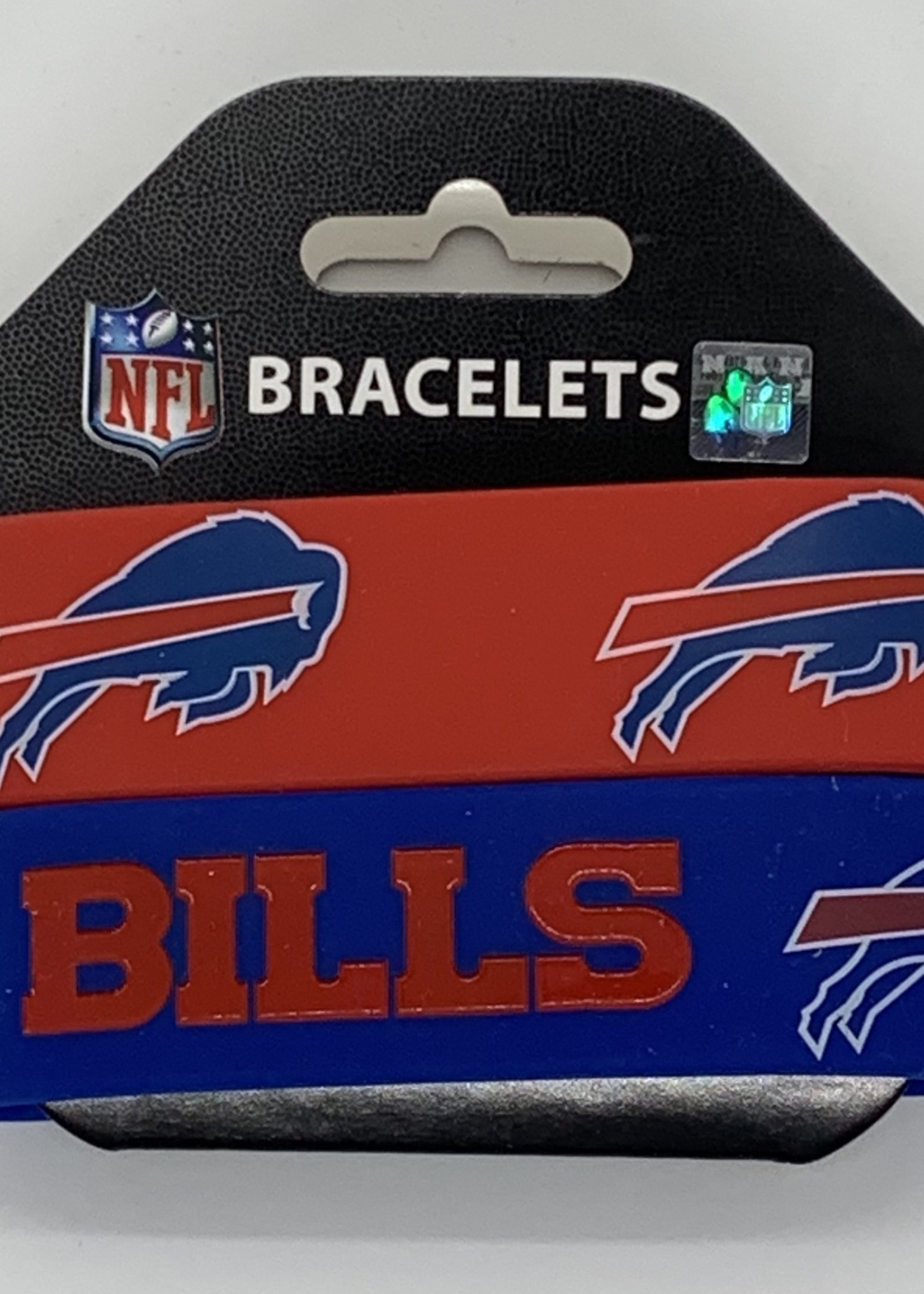 BUFFALO BILLS RUBBER BRACELET SET