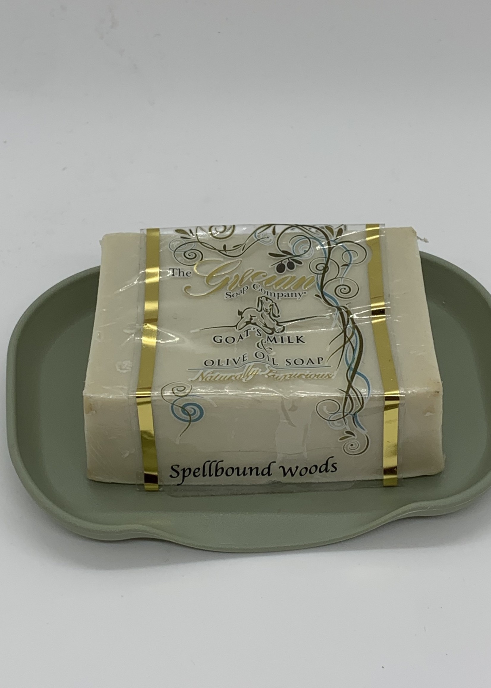 WATERFALL SOAP DISH-SAGE
