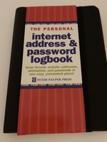 THE PERSONAL INTERNET ADDRESS & PASSWORD  LOGBOOK