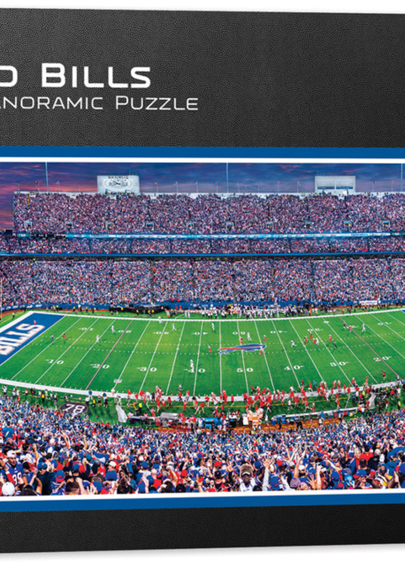 BUFFALO BILLS 1000PC PANORAMIC PUZZLE