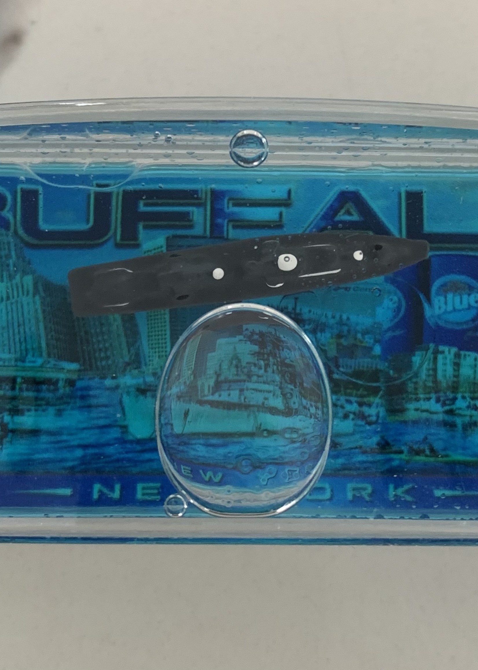 ARCHED BUFFALO, NY LIQUID MAGNET WITH SHIP FLOATER