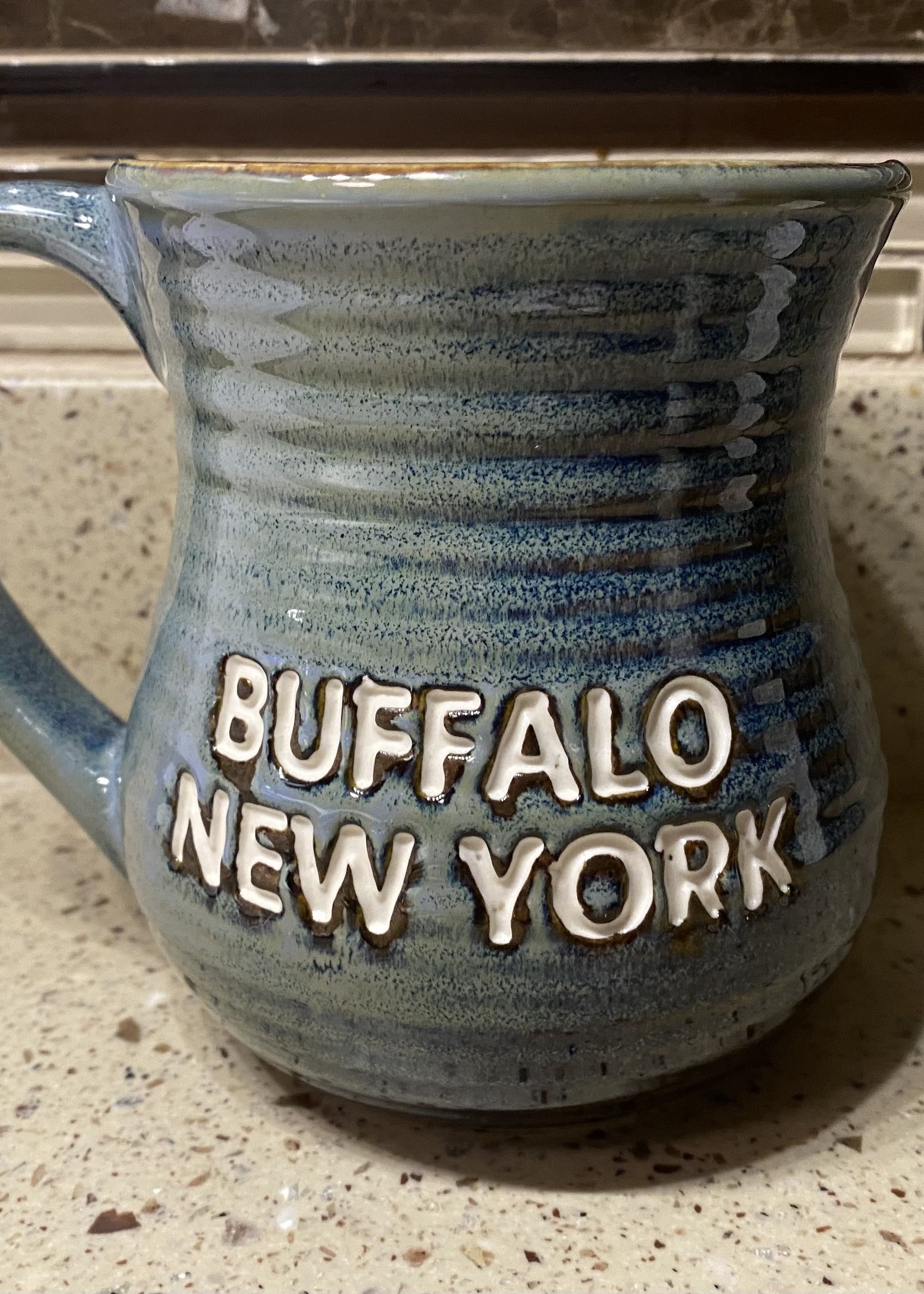 BUFFALO NY MUG PUFFY BISON