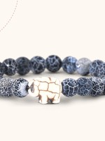 FAHLO EXPEDITION BRACELET-ELEPHANT-RIVER BLUE