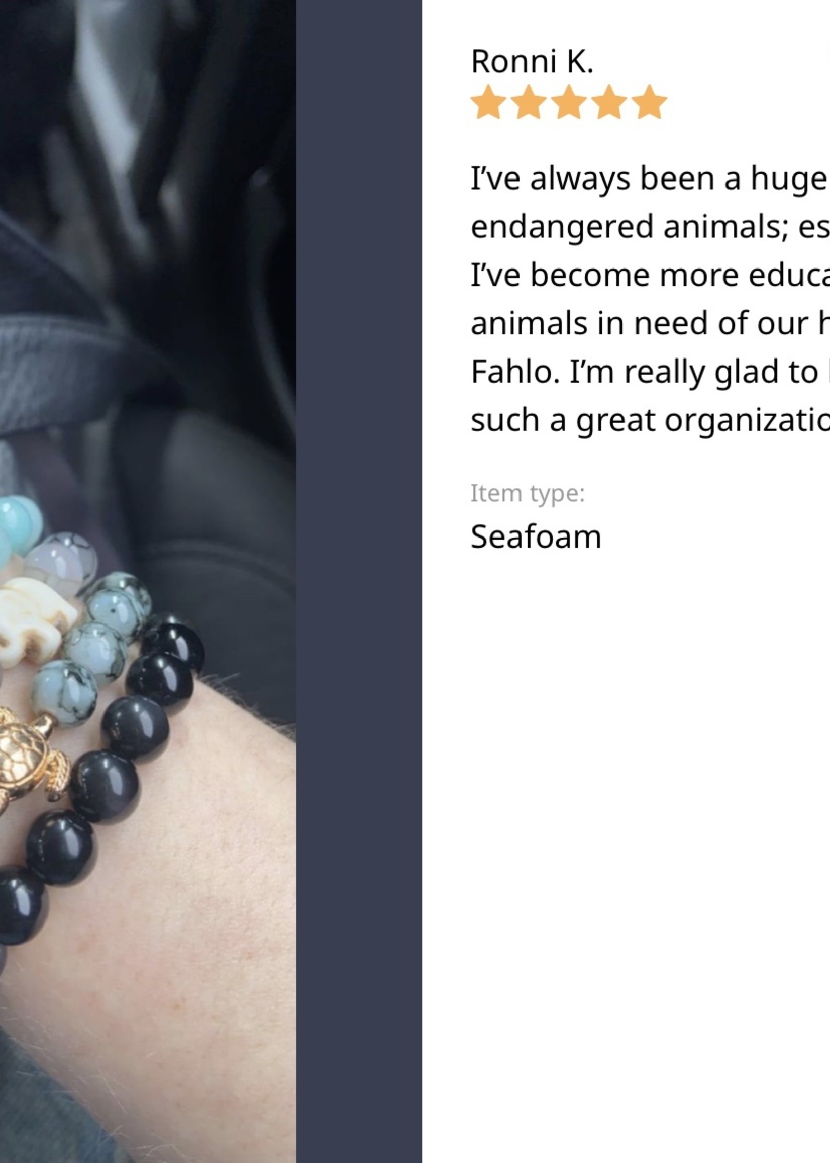 FAHLO EXPEDITION BRACELET-ELEPHANT-DESERT STONE