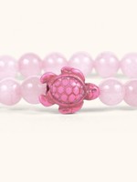 FAHLO JOURNEY BRACELET-TURTLE-CORAL REEF PINK