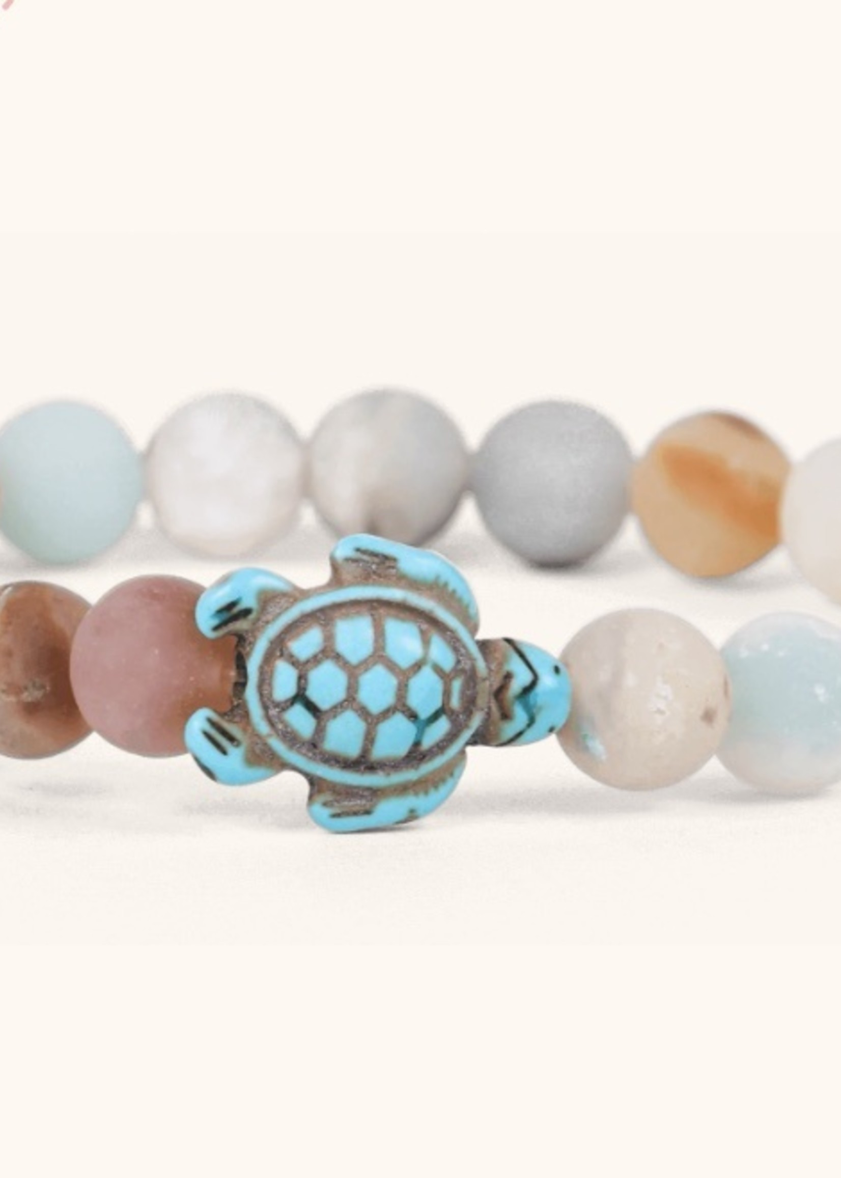 FAHLO JOURNEY BRACELET-TURTLE-SKY STONE