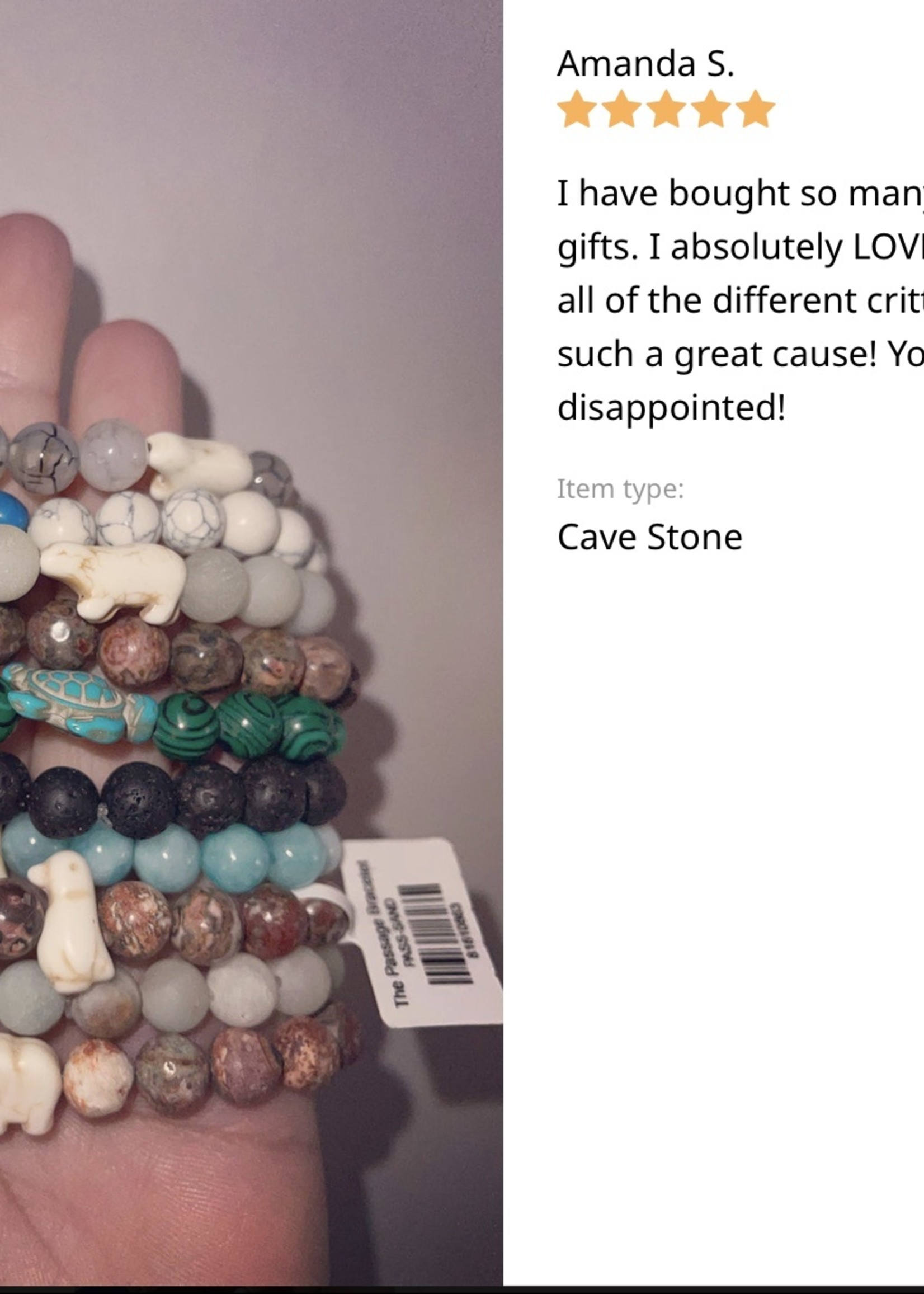 FAHLO JOURNEY BRACELET-TURTLE-SEA WHITE HOWLITE