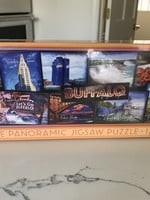 BUFFALO 500 PC PANORAMIC COLLAGE PUZZLE