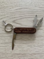 BUFFALO POCKET KNIFE & KEYCHAIN-SMALL