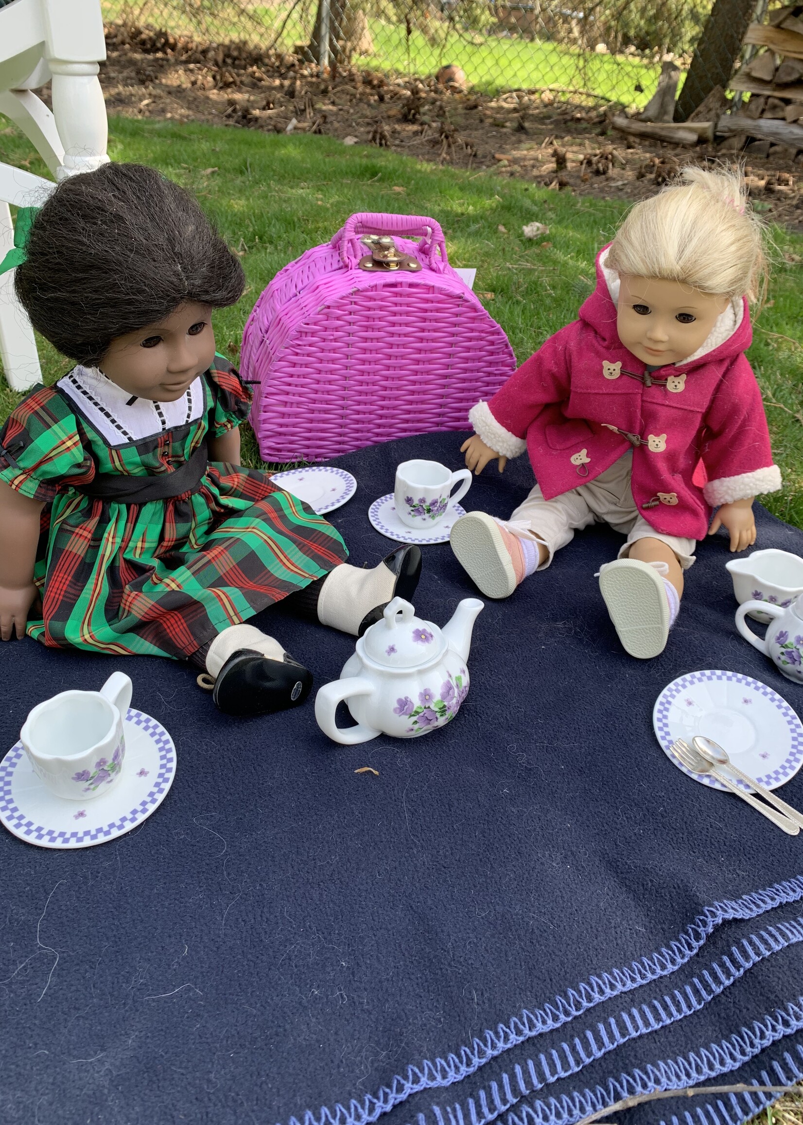 CHILDREN'S OWL CERAMIC TEA SET