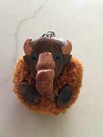 BUFFALO POM POM KEYCHAIN