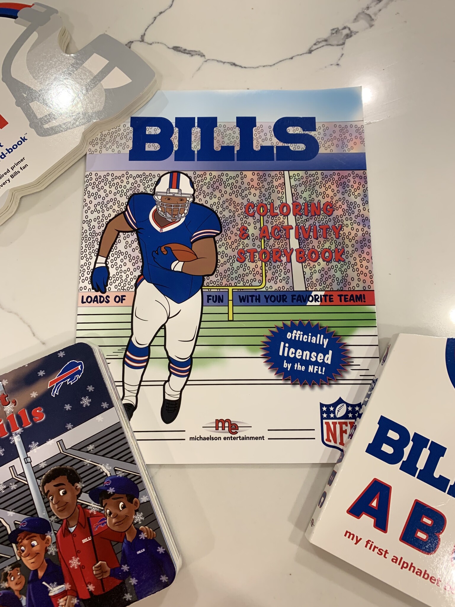 Buffalo Bills ABC My First Alphabet Board Book NEW