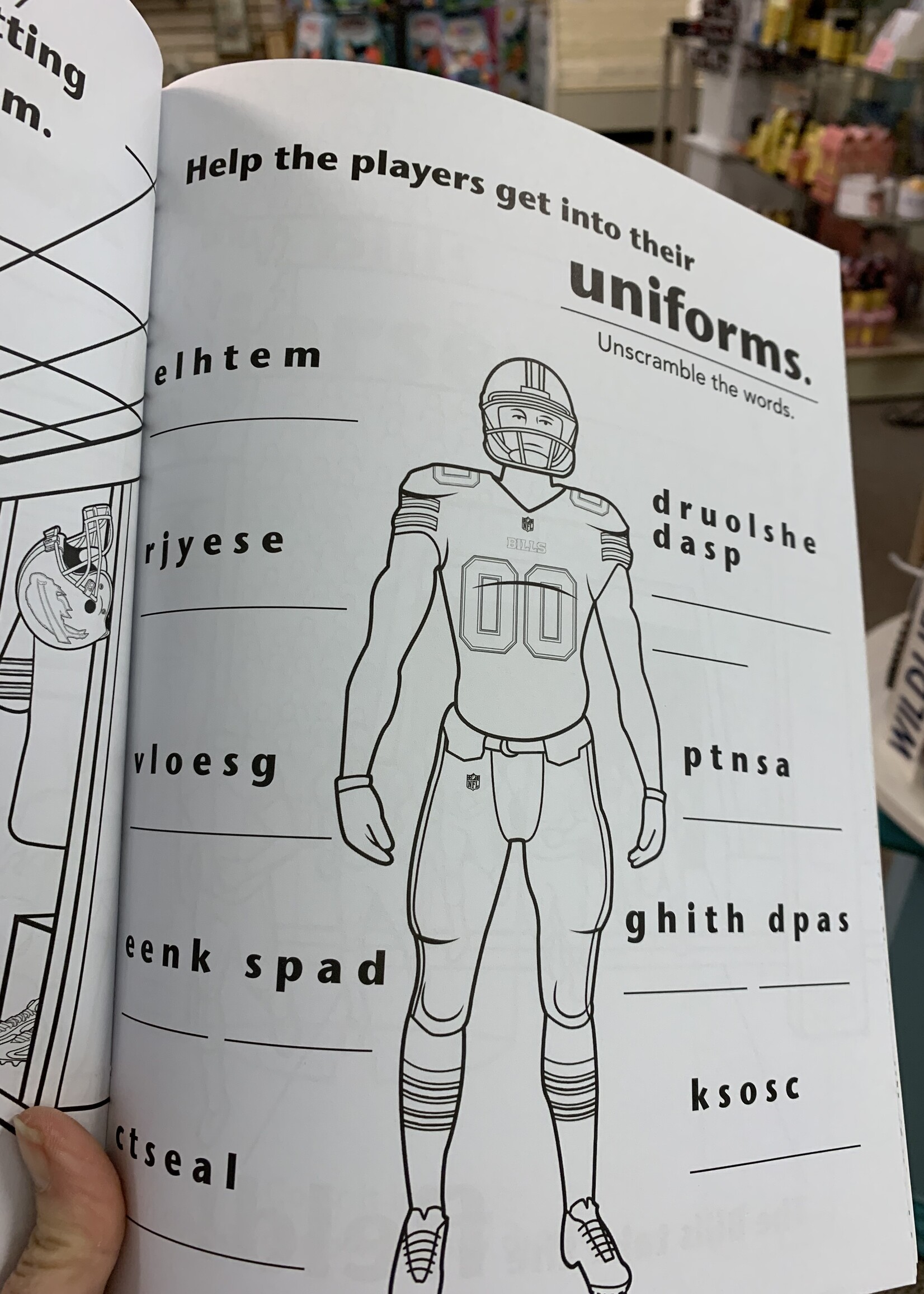 Buffalo Bills Coloring & Activ [Book]