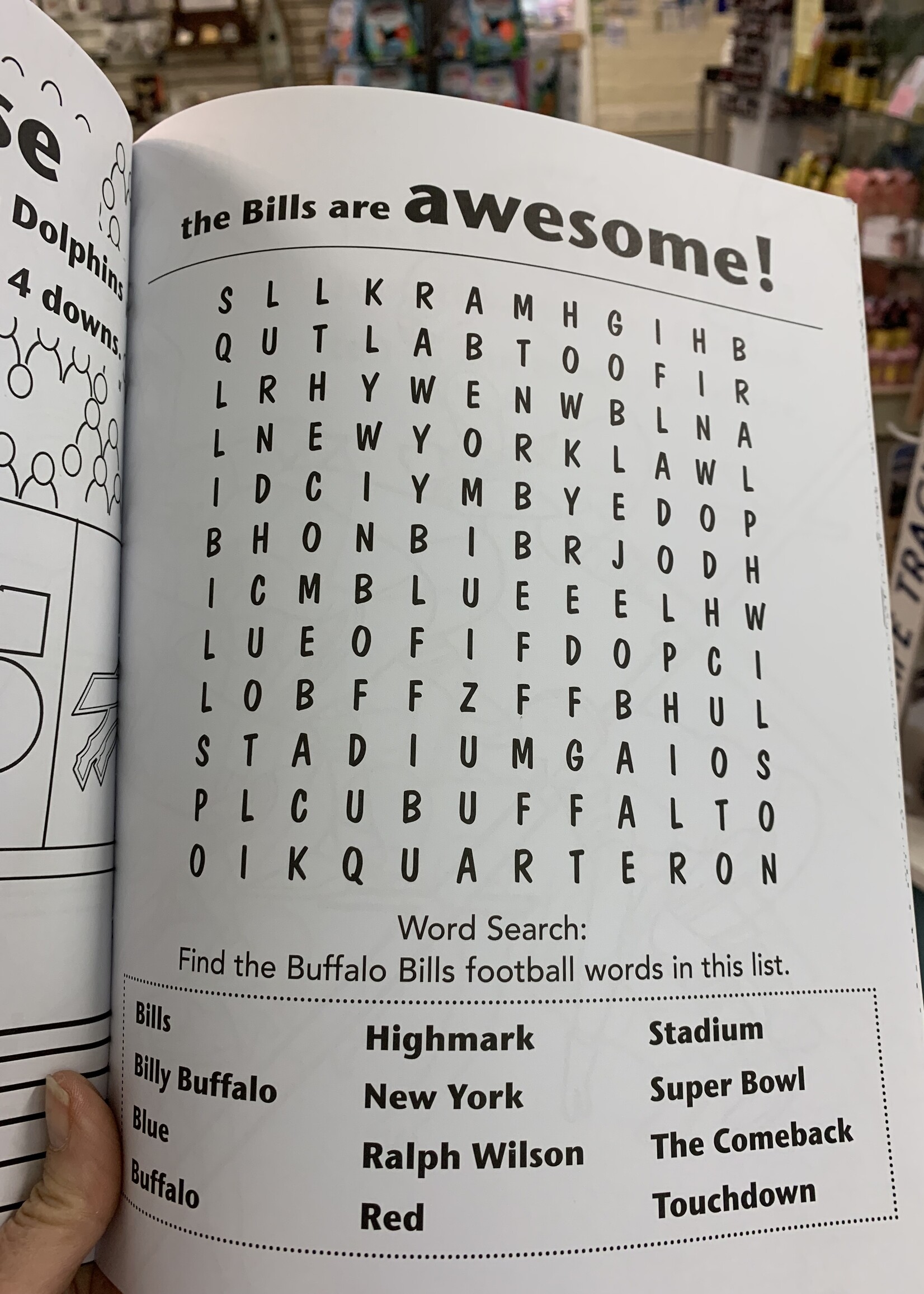 BUFFALO BILLS ABC MY FIRST ALPHABLET BOOK