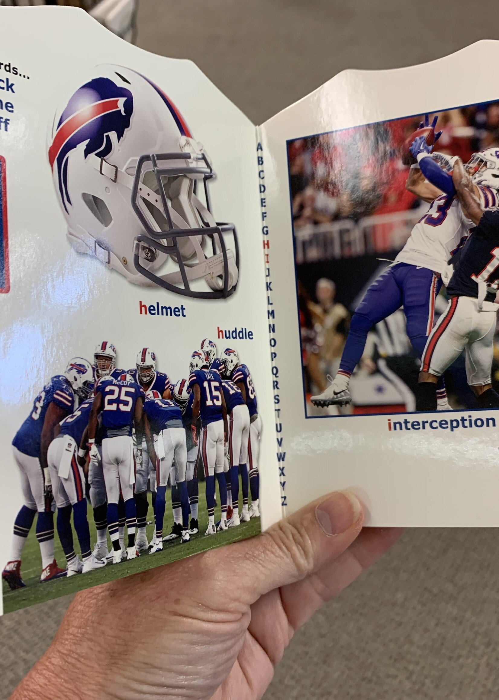 BUFFALO BILLS ABC MY FIRST ALPHABLET BOOK  CARDSMART IN BUFFALO, NY -  CardSmart Greetings