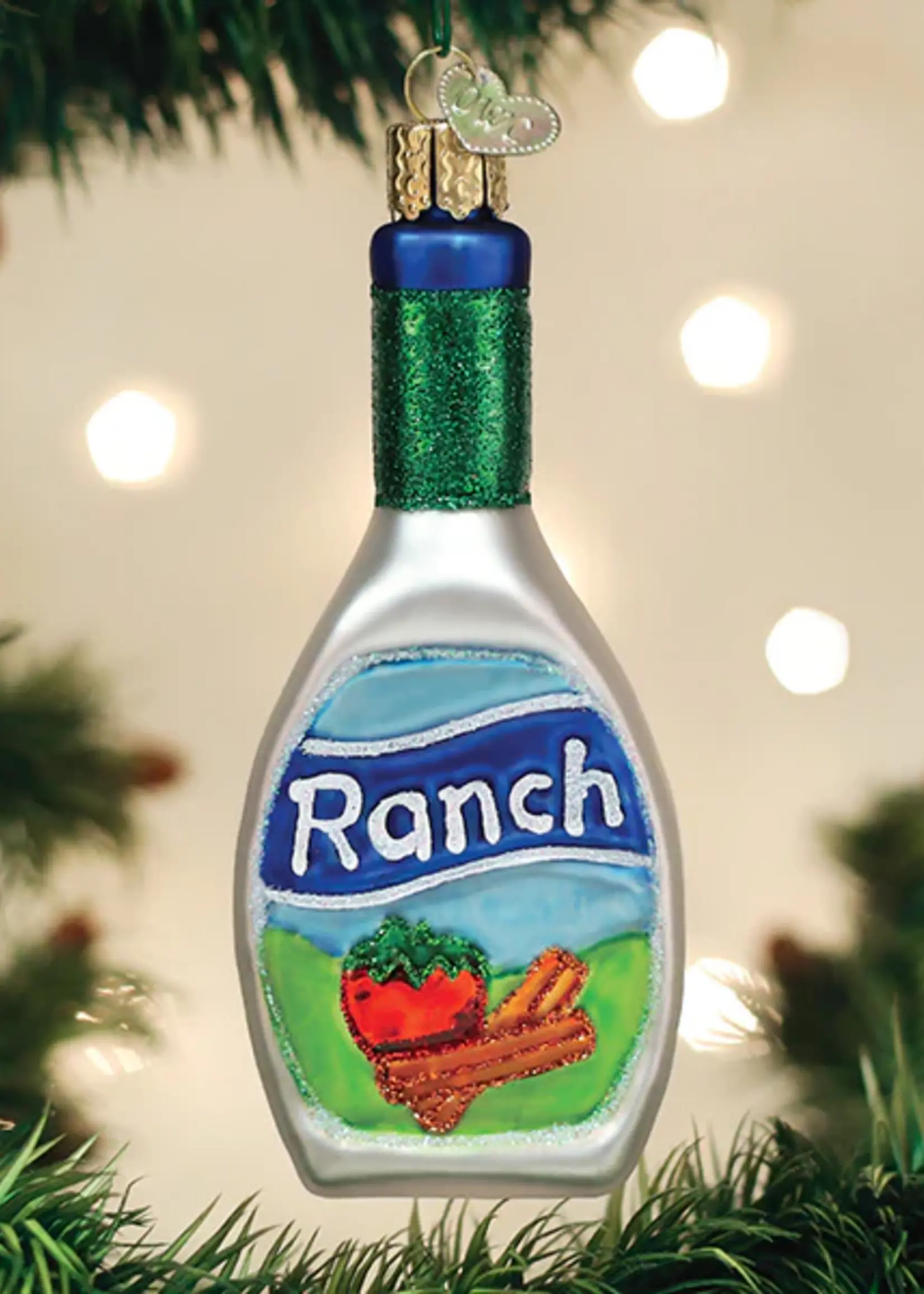 OLD WORLD CHRISTMAS RANCH DRESSING ORNAMENT