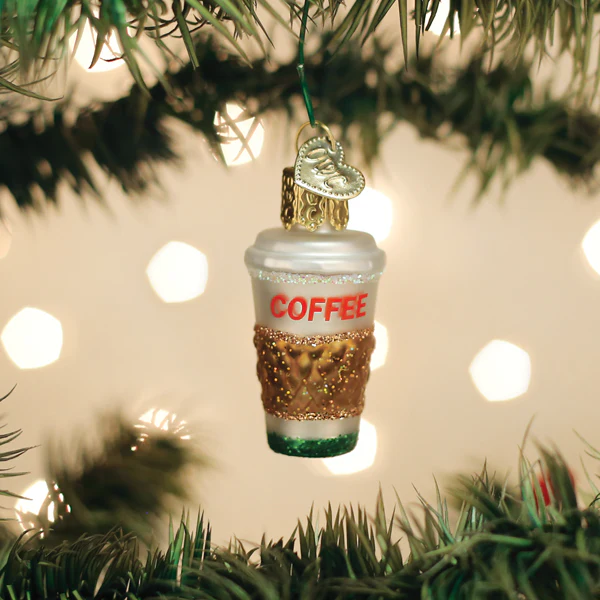 OLD WORLD CHRISTMAS MINI COFFEE ORNAMENT | CARDSMART IN BUFFALO
