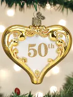 OWC 50th Anniversary Heart Ornament