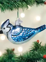 OWC Bright Blue Jay Ornament