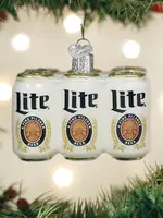 OWC Miller Lite Six-Pack Beer Ornament