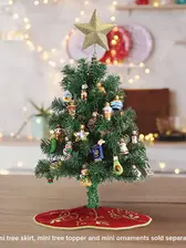 【まーちゃんさま】vintage mini tree ❀ 小さな ツリー OLD WORLD CHRISTMAS MINI CHRISTMAS TREE | CARDSMART BUFFALO, NY