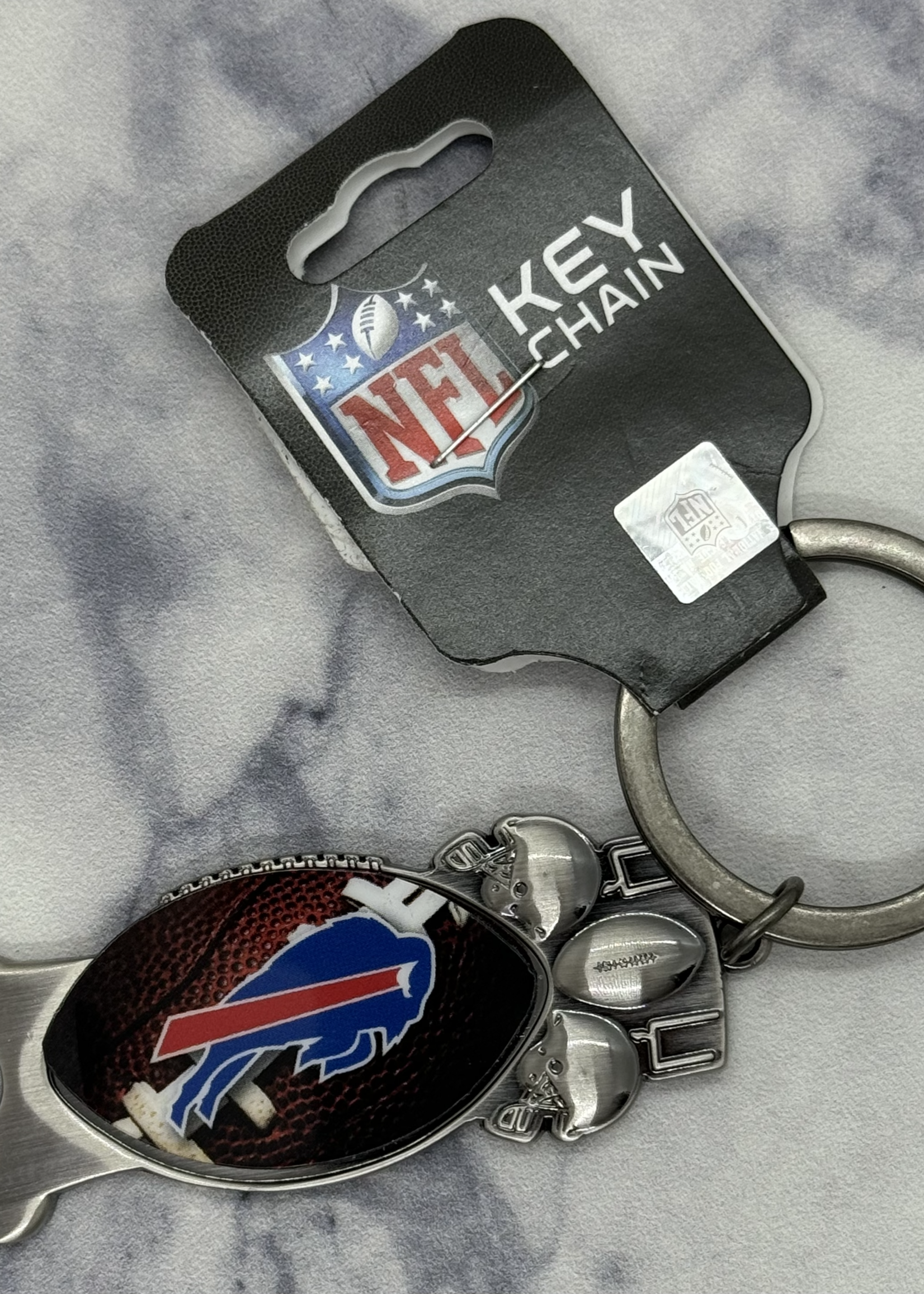 BUFFALO BILLS BOTTLE OPENER KEYCHAIN